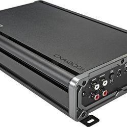 CX Series mono subwoofer amplifier — 1,200 watts RMS x 1 at 2 ohms. 