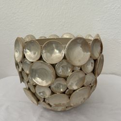 Shimora Handmade Porcelain/Ceramic Shell Vase