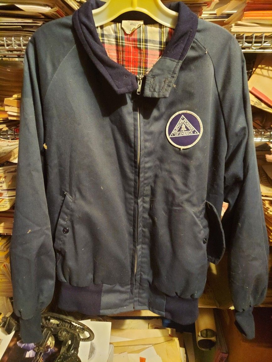 Vintage Great Lakes Jacket With Telephone Worker Patch