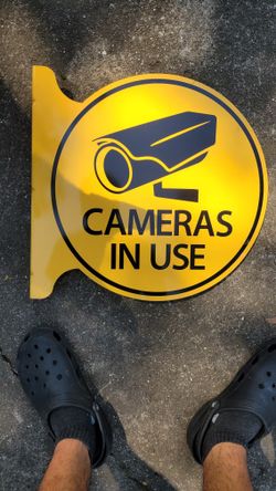 Security Camera Signs