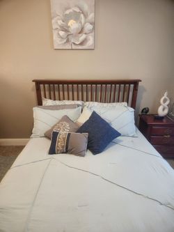 Queen bed frame