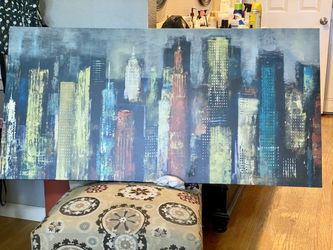 Canvas New York Scape Art For Wall 