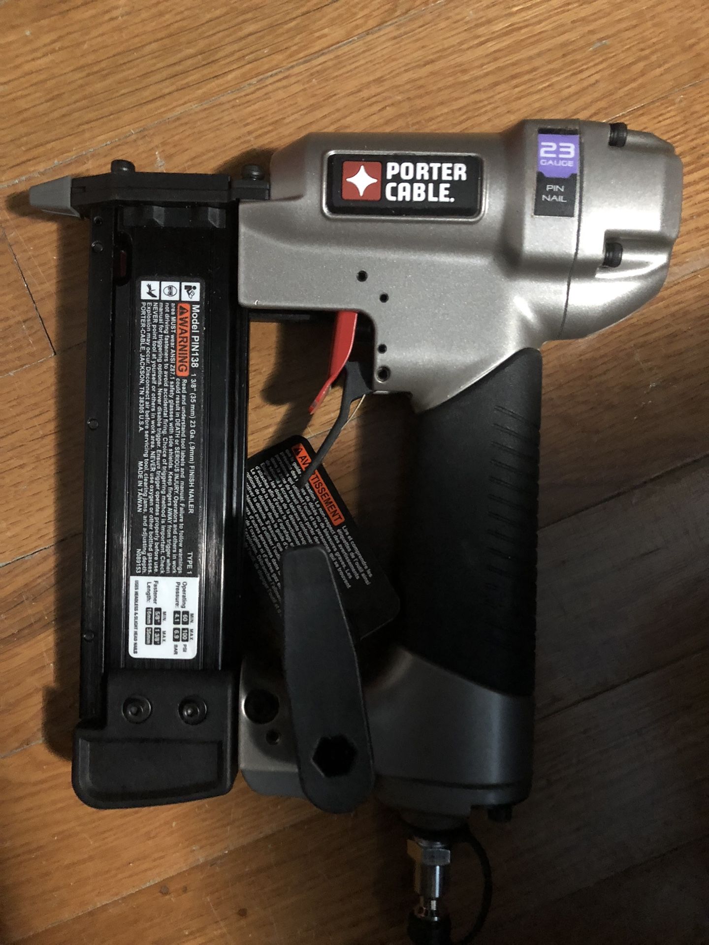 Porter cable 23 pin nailer