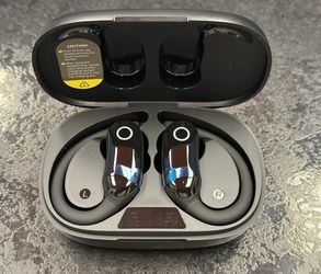 GMM Wireless Bluetooth Earbuds Ear Hook Sport Headphones LED Display