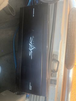 4x8 skate audio subwoofer and 1500watt amp