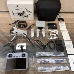 DJI Mini 4 Pro Fly More Combo Camera Drone (with RC 2 Remote) With Filters & SD Card