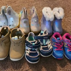 Toddler Girl Size 4/5 Shoe Lot