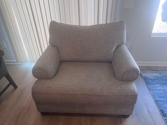 Grey/blue couch set
