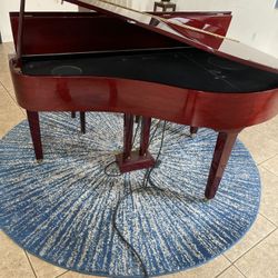 Elegant Red 88-Key Digital Piano 