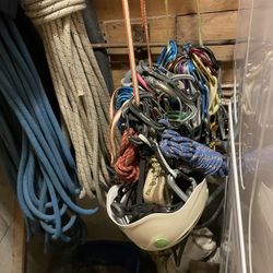 Double Rack Of Cams + Other Trad/sport Climbing Gear