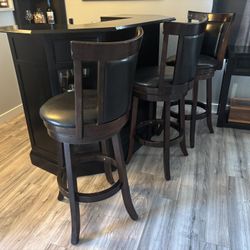 Bar Stools, Entry Table & TV Stand 