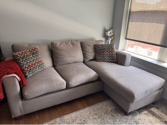 Beige sofa set
