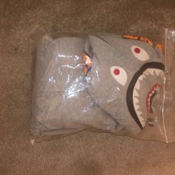 grey Bape zip up 