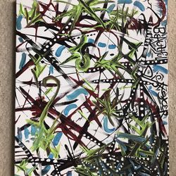 Beautiful Disaster Abstract Painting