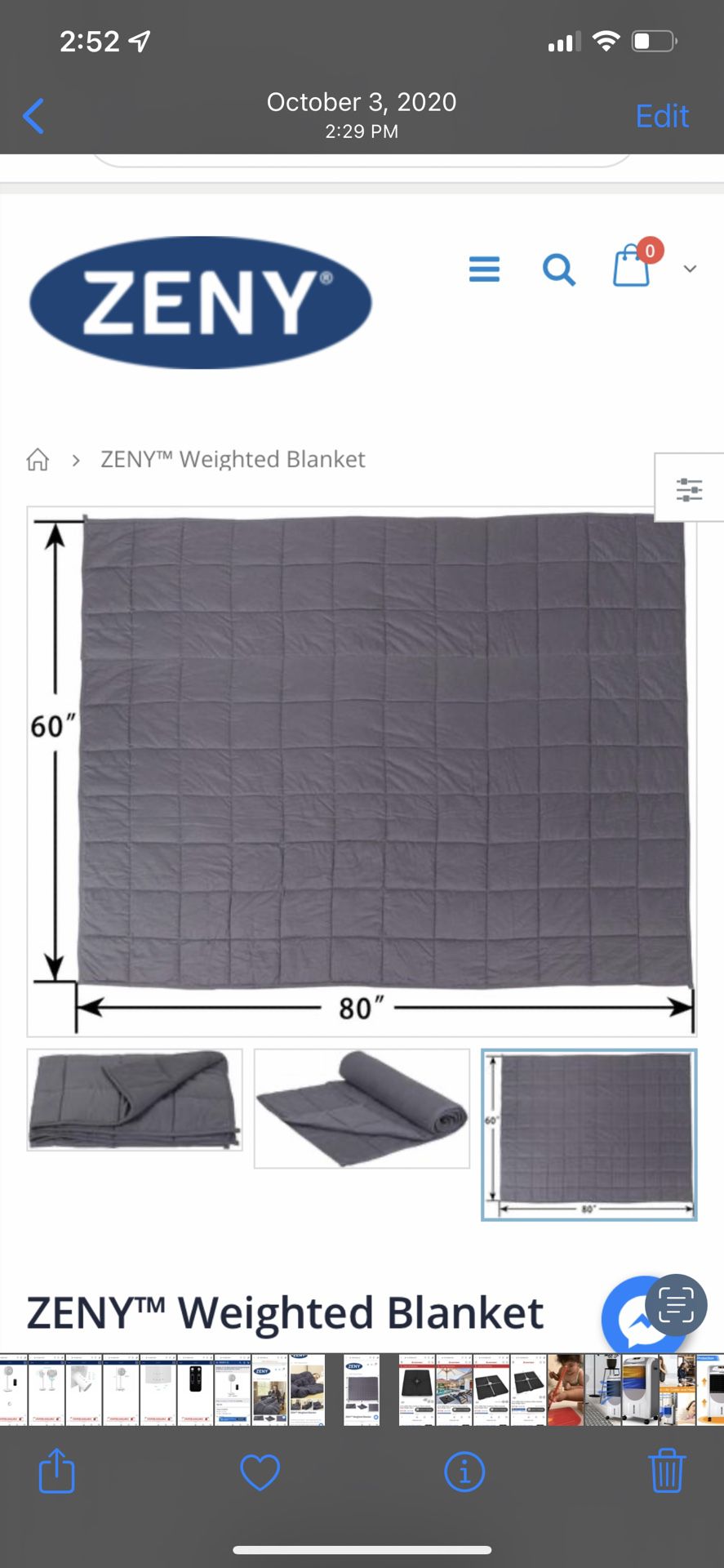 Zeny Weight Blanket 