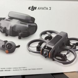 Drone DJI Avata 2 Combo Fly (3 Batteries)