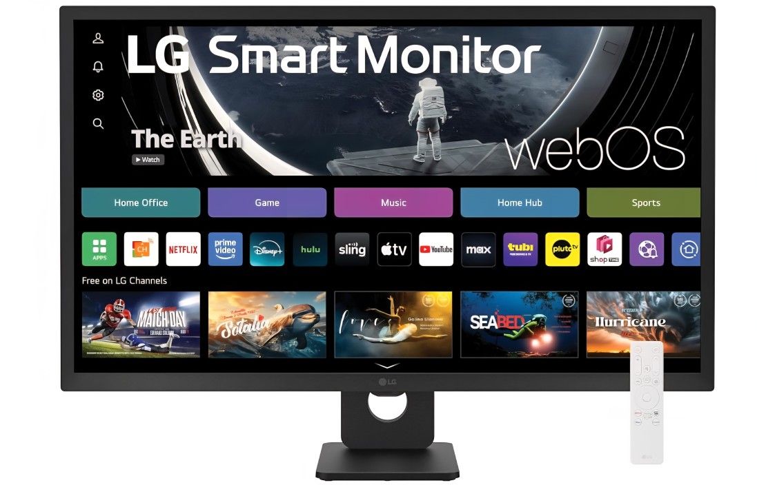 LG 32SR50F-B Smart Monitor 32-Inch FHD