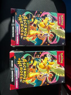Ascended Heroes Booster Bundles sealed x2