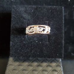 925 Band Ring Anillo De Plata De Ley  Size 8