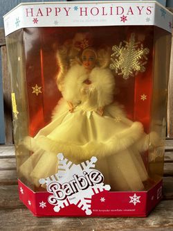 Vintage 1989 Happy Holidays Barbie Special Edition – Unopened in Original Box