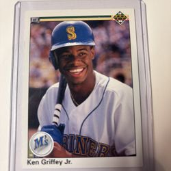 Ken Griffey Spelling Error Card - Second Year Baseball Card