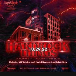GA Ticket To Hardrock Halloween Party