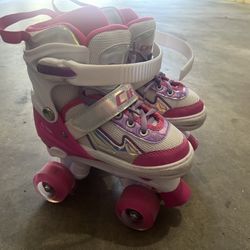 Girls Expandable Roller Skates 