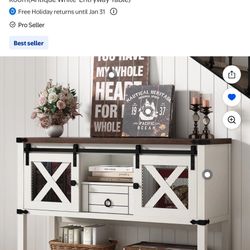 Farmhouse Entry Table 