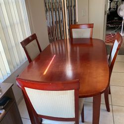 Dining Table With 4 Chairs 