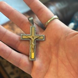 Stainless Steel Pendant Cross
