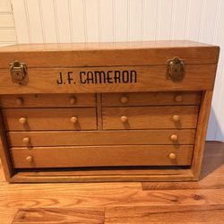 Vintage Machinists Toolbox 
