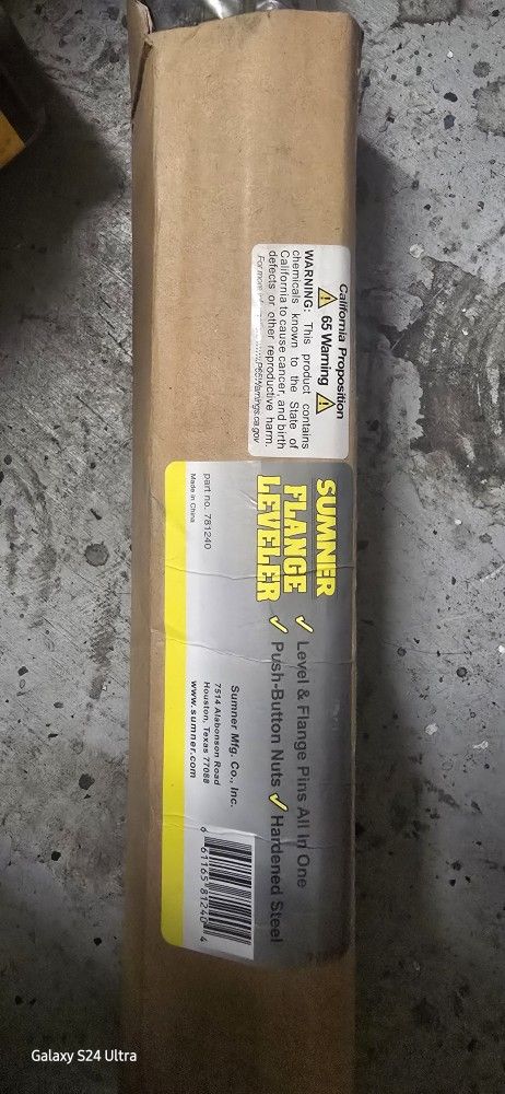 Flange Leveler with Steel Pins