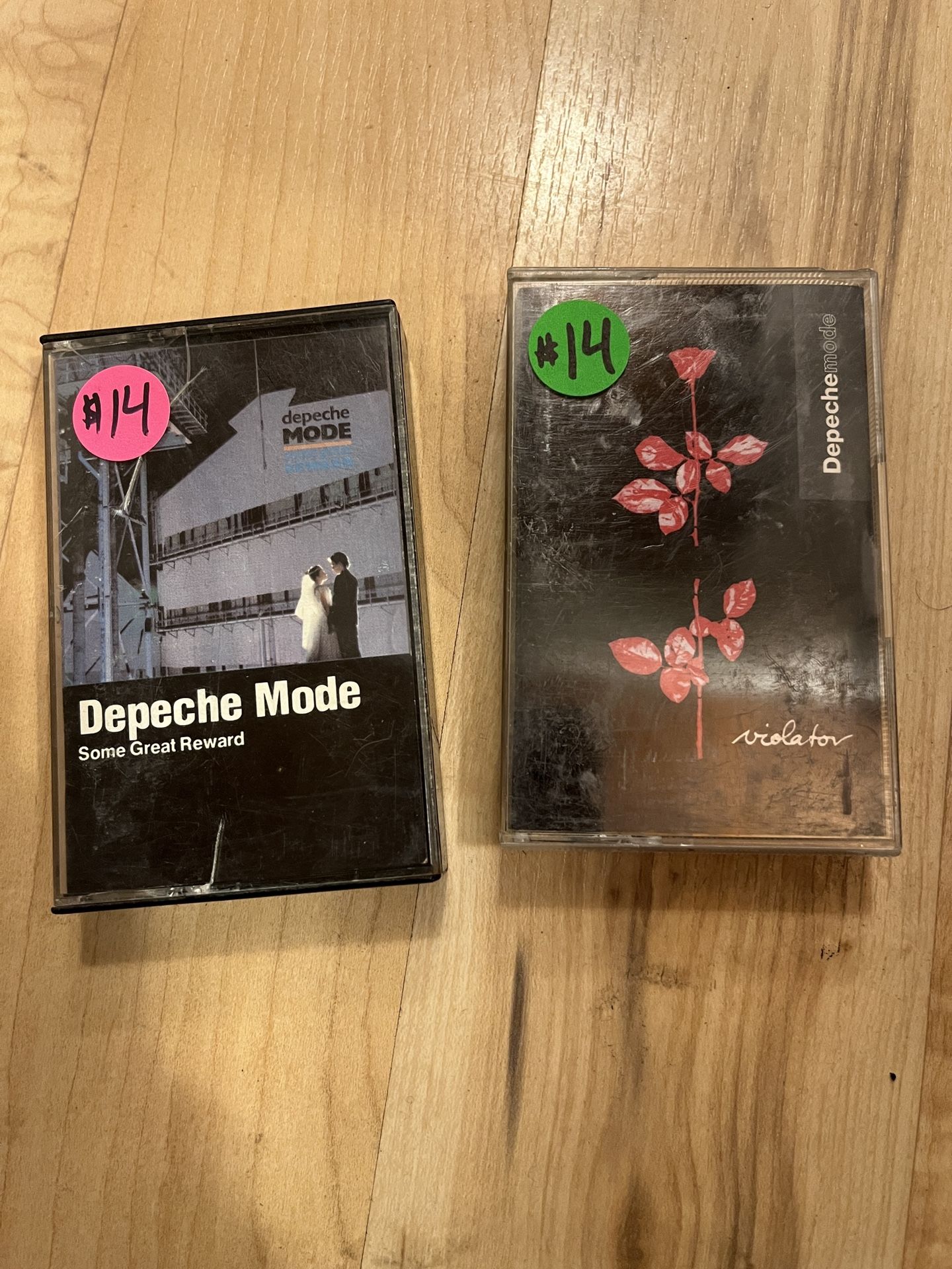 Depeche Mode Cassettes