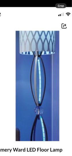 Floor led lamp with remote brand new just opened the box