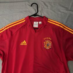 2004 Spain Home Jersey 