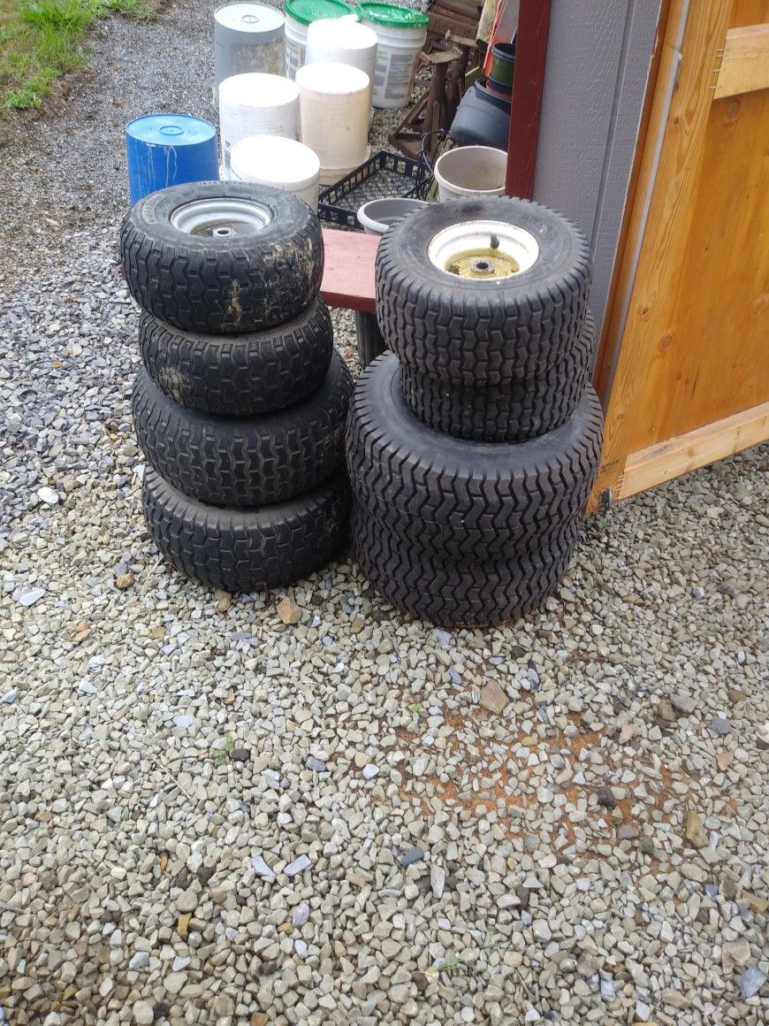 Used. LawnTractor Tires