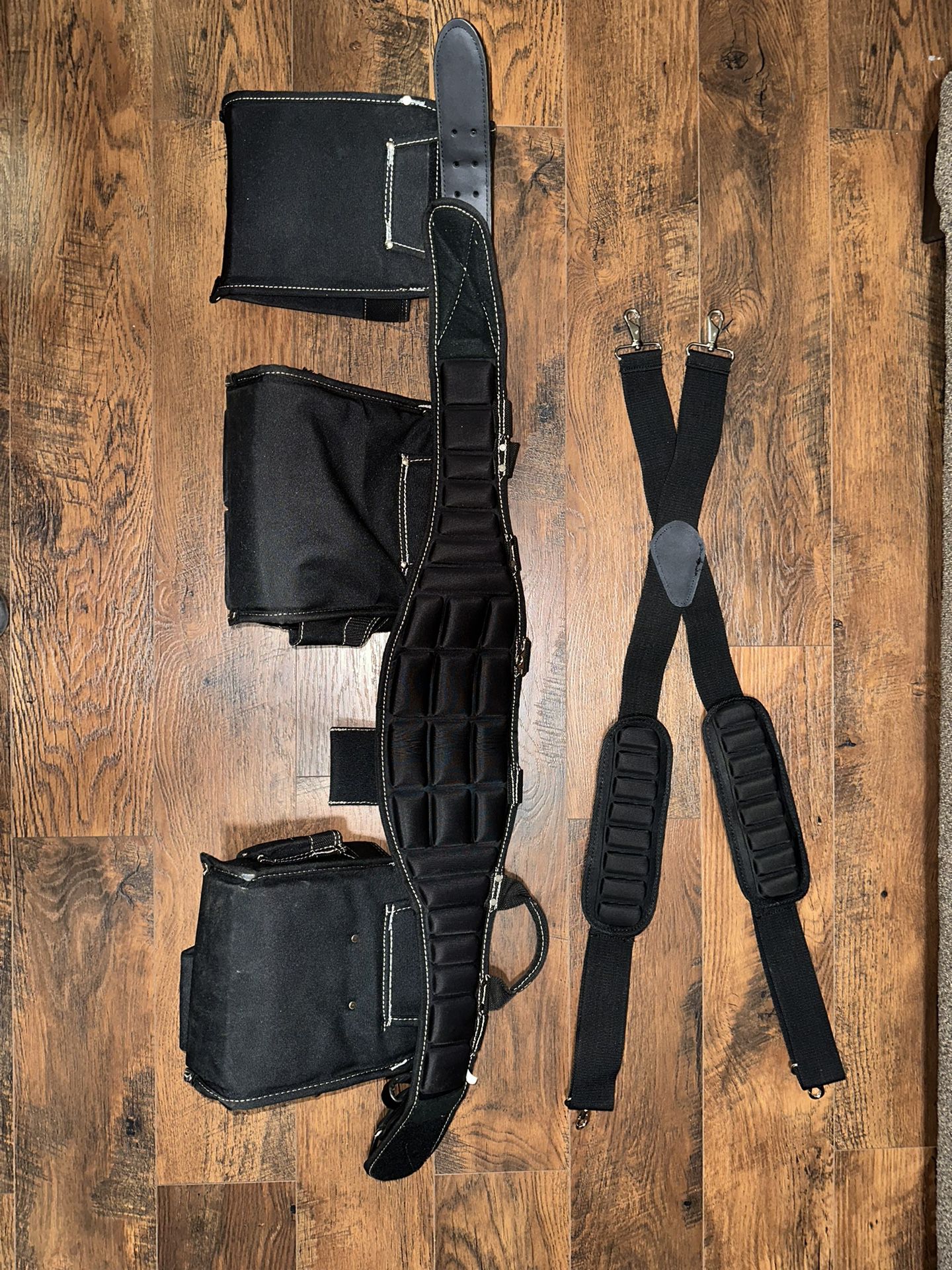 Tool Belt / Gatorback B145 Carpenters Triple Combo  / Gatorback B606 Suspenders