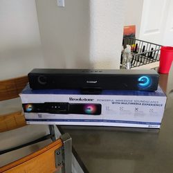Bluetooth Speaker New.  Brookstone 