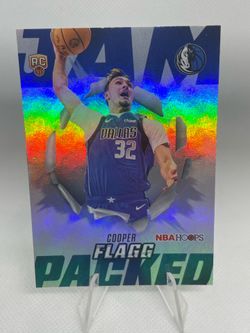 NBA Hoops Cooper Flagg Dallas Mavericks RC Jam Packed JP-11