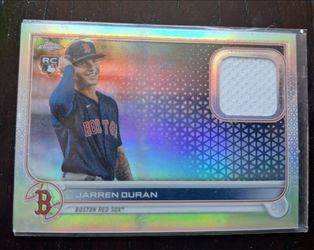 2022 Topps #CRR-JD Jarren Duran Chrome