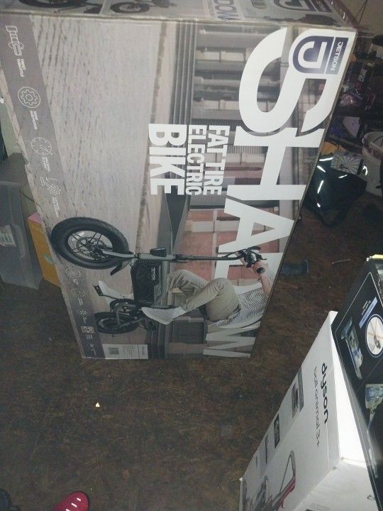Shadow Flat Tire Electric Bike