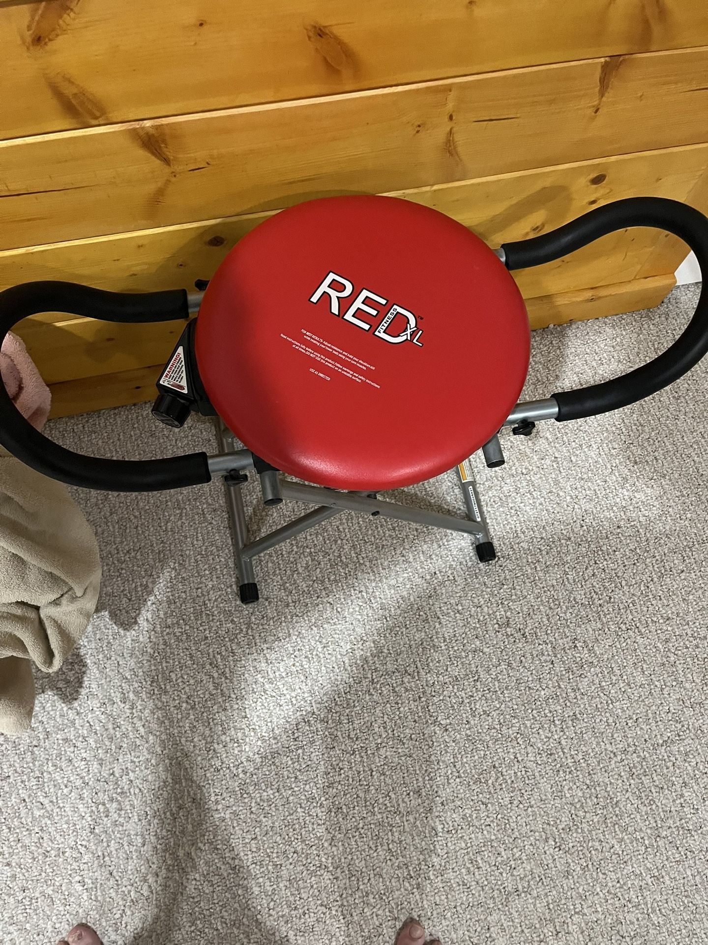 Red Workout Machine 