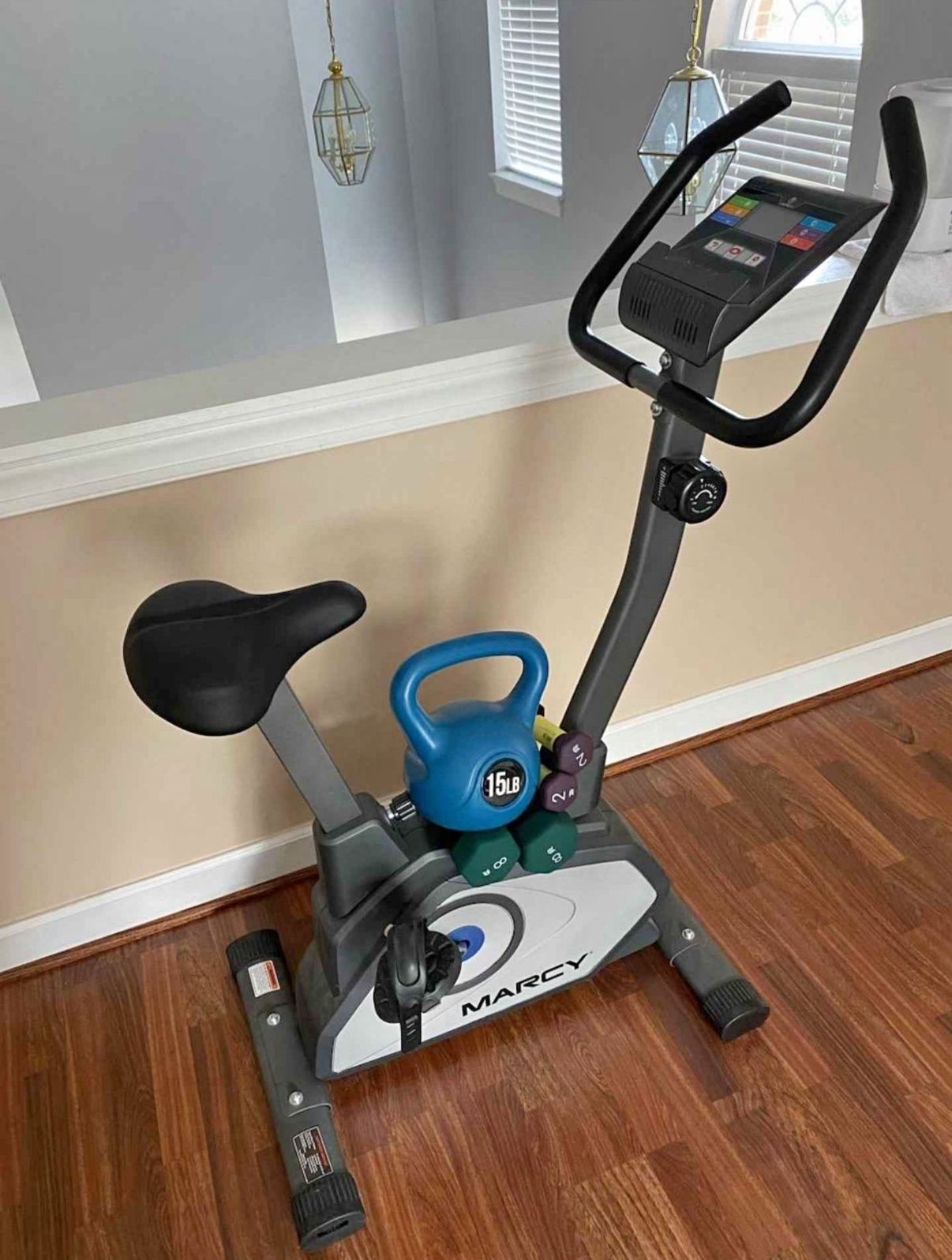 Exercise Bike And Weights 