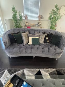 Couch and love seat