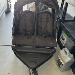 two kids stroller