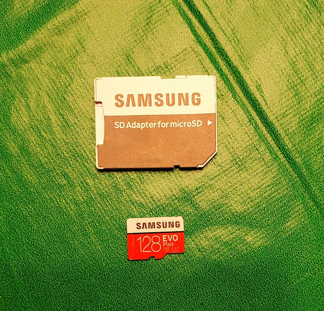 128 GB Samsung micro SD card