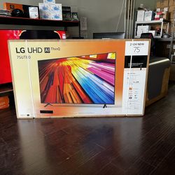SMART 4K TV UHD 75 INCH LG  UT8000