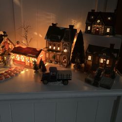 Vintage Christmas Village 