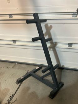 Olympic Plate Tree Weight Rack