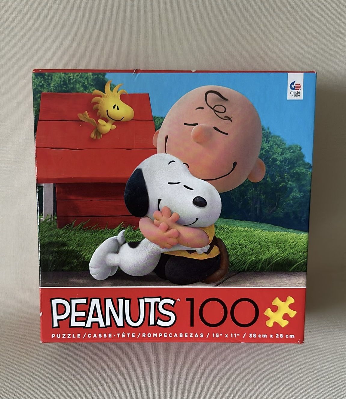 In Box Snoopy Peanuts 100 Pieces Puzzle